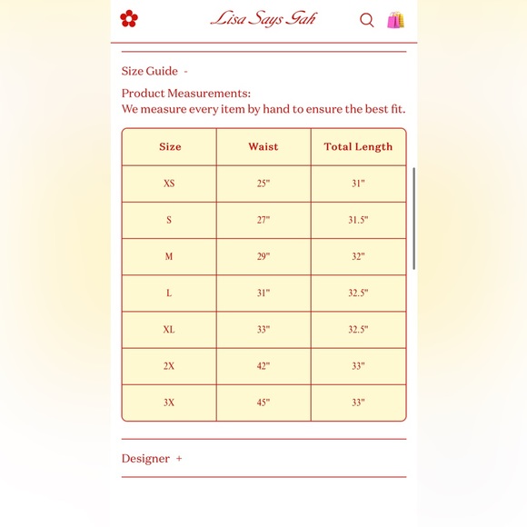 Lisa Says Gah Sangria Skirt - Picture 6 of 14